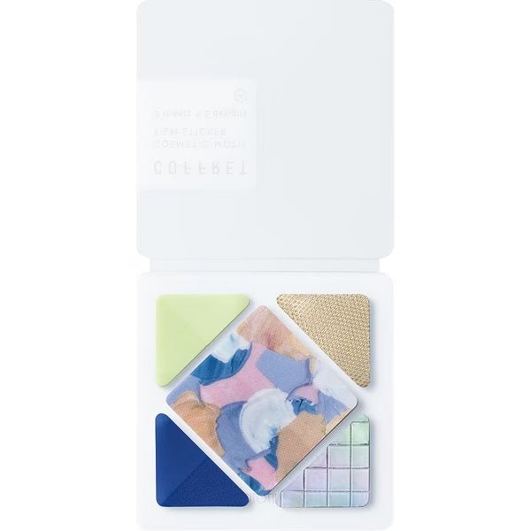 COFFRET Cosmetic Motif Film Stickers Square / KING JIM