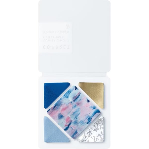 COFFRET Cosmetic Motif Film Stickers Square / KING JIM