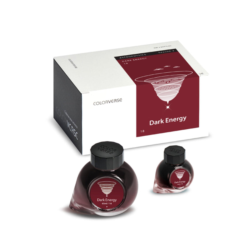 Colorverse Astrophysics Series Dark Energy Fountain Pen Ink – 65ml & 15ml Set