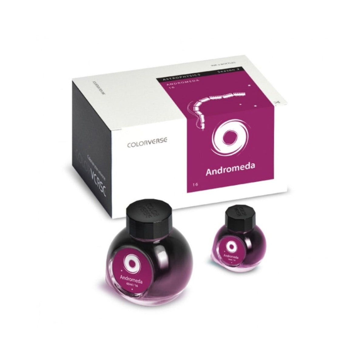 Colorverse Astrophysics Series Andromeda Fountain Pen Ink – 65ml & 15ml Set