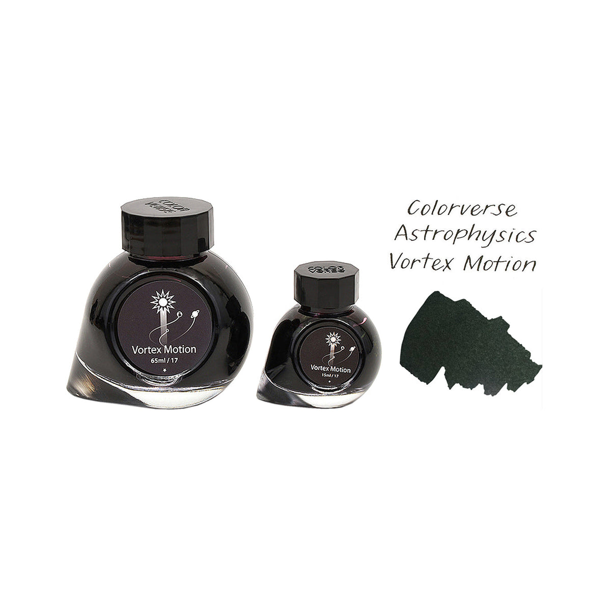 Colorverse Astrophysics Series Vortex Motion Fountain Pen Ink – 65ml & 15ml Set