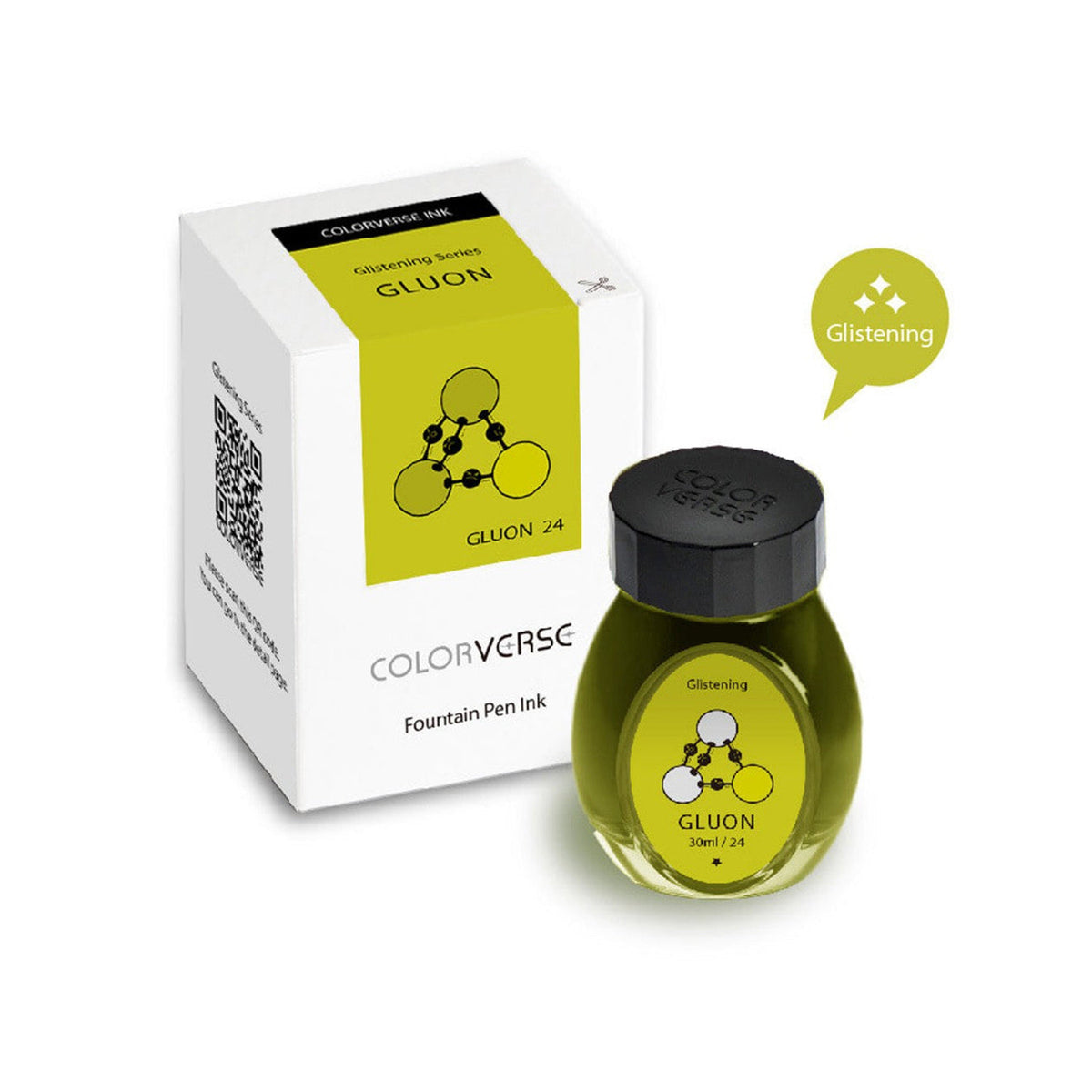 Colorverse Glistening Series Gluon Fountain Pen Ink – 30ml