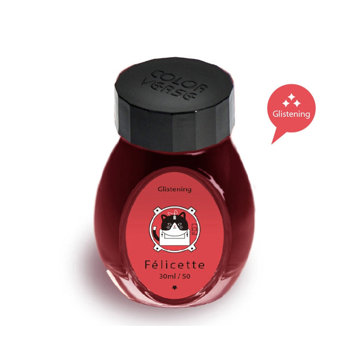 Colorverse Glistening Series Trailblazer In Space Felicette Fountain Pen Ink – 30ml