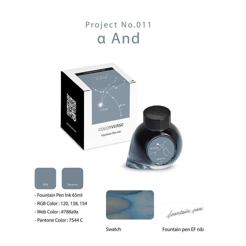 Colorverse Project Ink Alpha And Fountain Pen Ink – 65ml