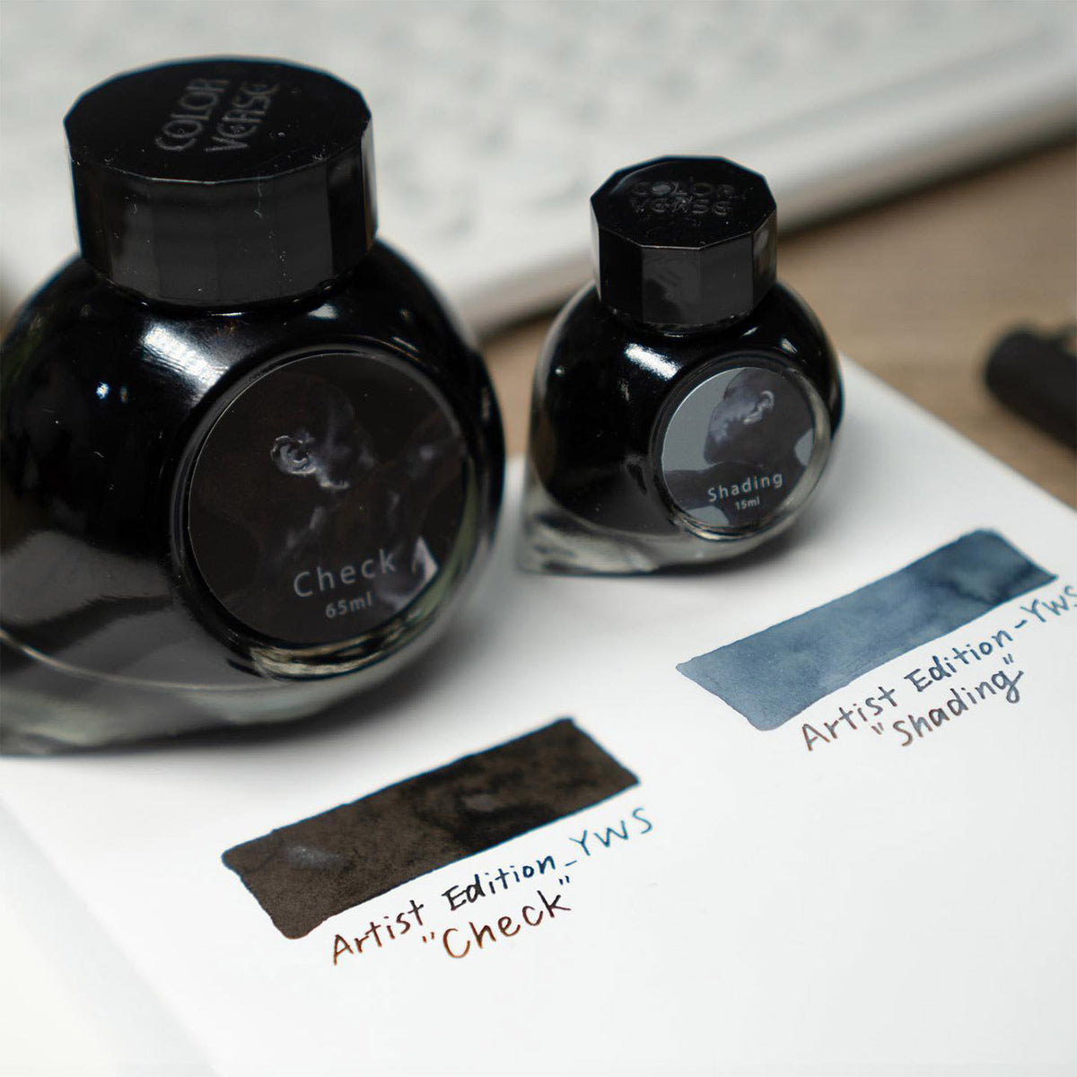 Colorverse The Artist Edition Check & Shading Fountain Pen Ink – 65ml & 15ml Set