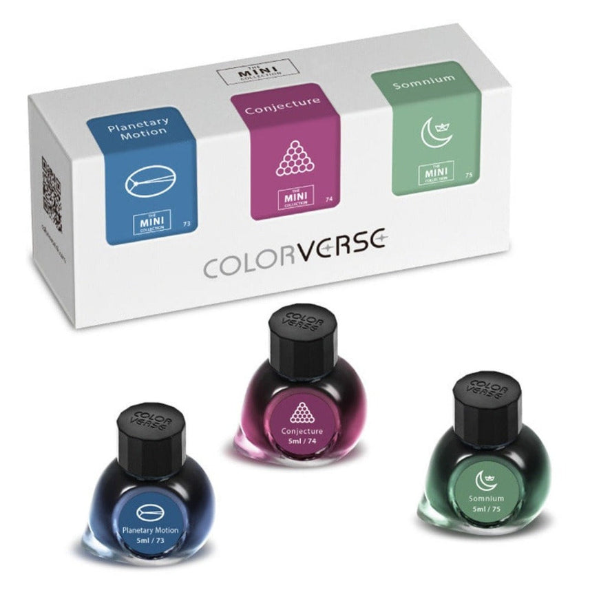 Colorverse Mini Collection | Johannes Kepler | 3 Bottles | 5ml Ink Set