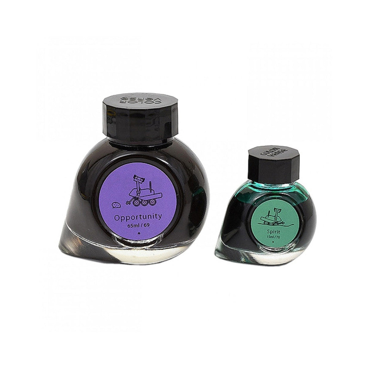 Colorverse The Red Planet Opportunity & Spirit Fountain Pen Ink – 65ml & 15ml Set