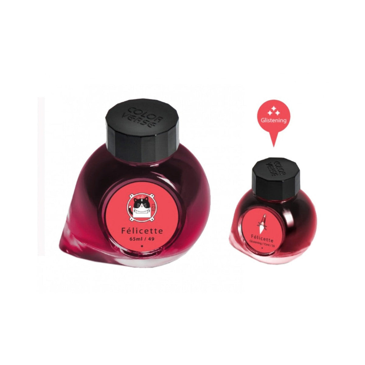 Colorverse Trailblazer In Space Felicette Fountain Pen Ink – 65ml & 15ml Set