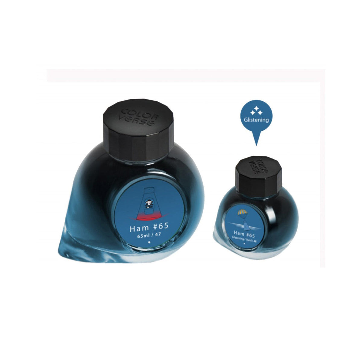 Colorverse Trailblazer In Space HAM 65 Fountain Pen Ink – 65ml & 15ml Set