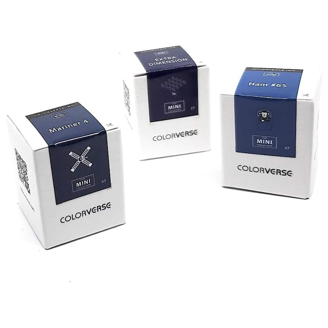 Colorverse Mini Ink Set | Ham No. 65, Extra Dimension & Mariner 4 | 3 Pack