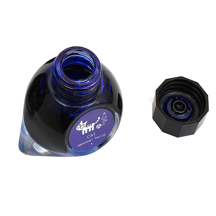 Colorverse Mini | Blue | Fountain Pen Ink Bottled | 5ml | Cat