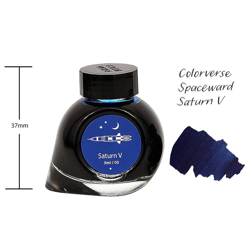 Colorverse Mini | Blue | Fountain Pen Ink Bottled | 5ml | Saturn V