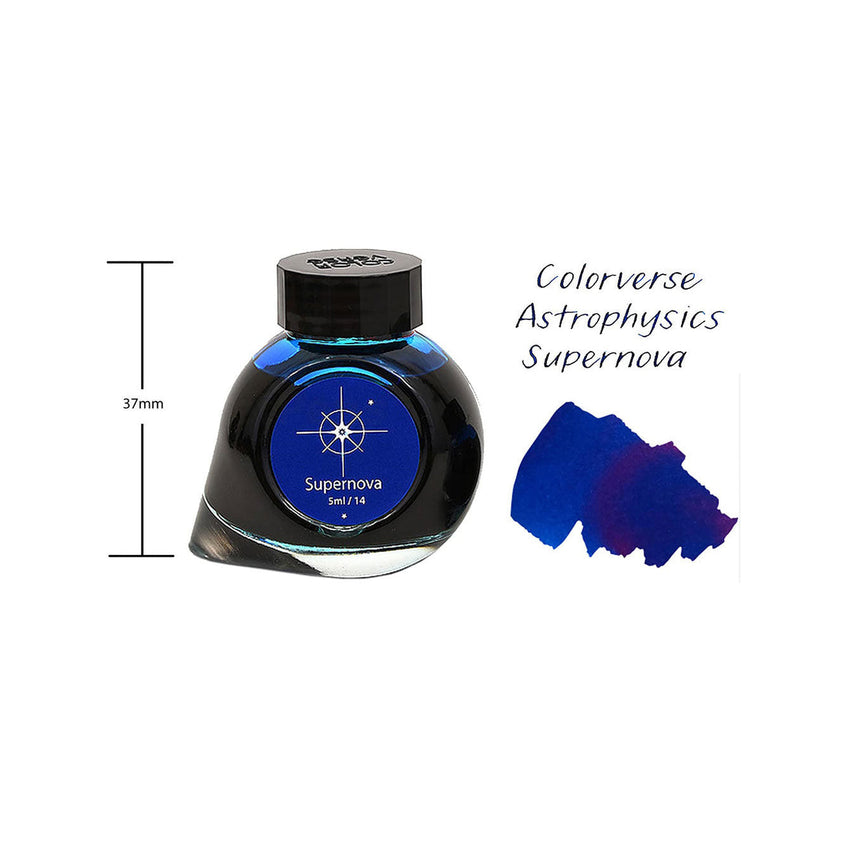 Colorverse Mini | Blue | Fountain Pen Ink Bottled | 5ml | Supernova