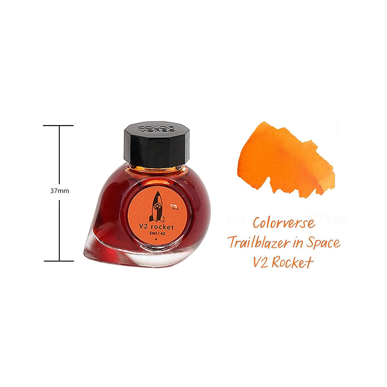 Colorverse Mini | 5ml | V2 Rocket | Orange | Fountain Pen Ink