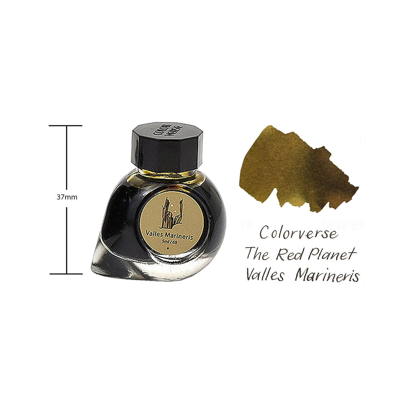 Colorverse Mini | 5ml | Valles Marineris | Yellow | Fountain Pen Ink