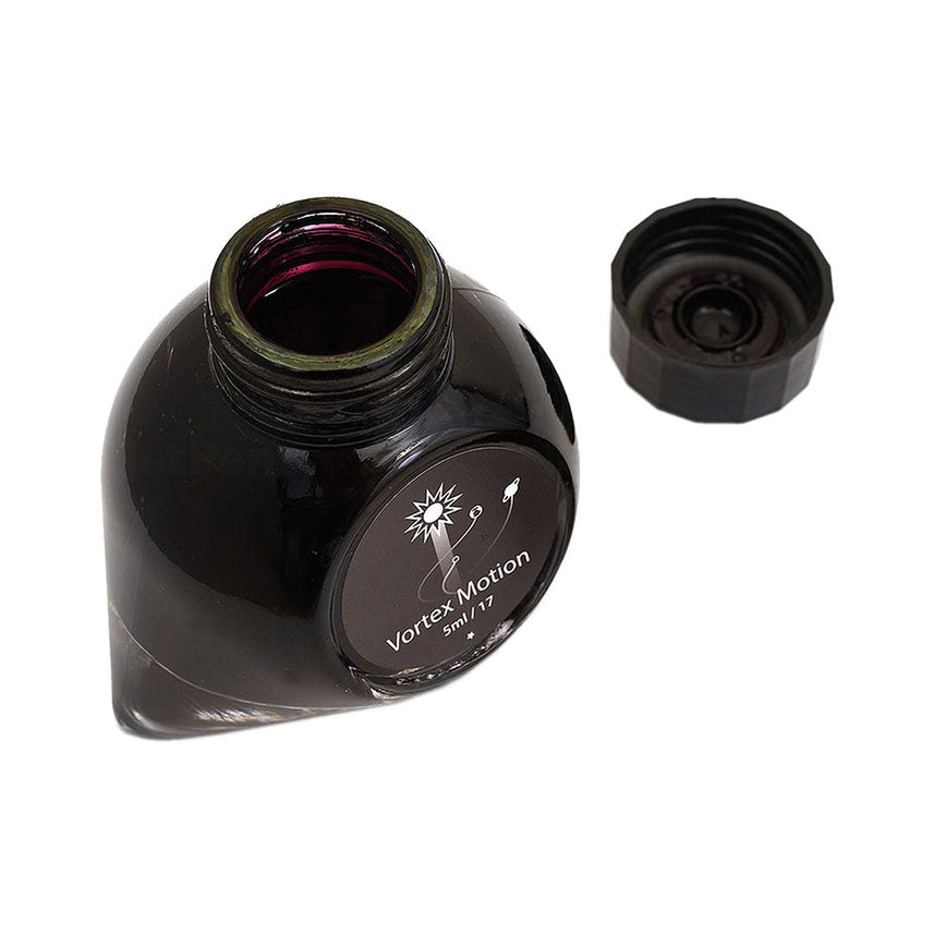 Colorverse Mini | Black | Fountain Pen Bottled Ink | 5ml | Vortex Motion