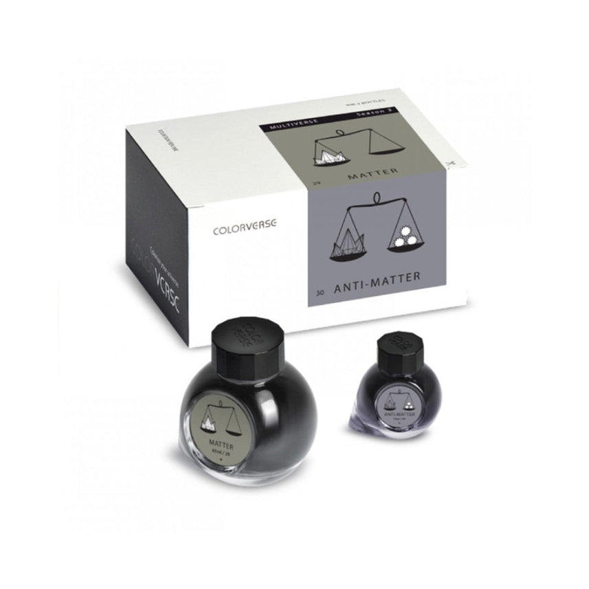 Colorverse Multiverse Series Matter & Anti-Matter Fountain Pen Ink – 65ml & 15ml Set