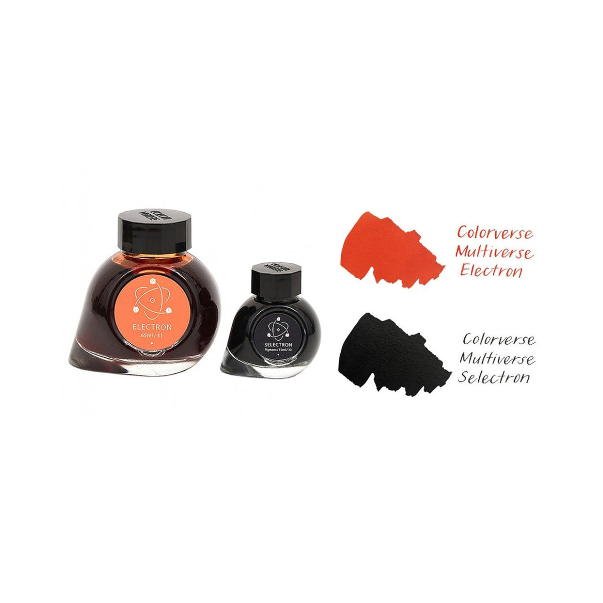 Colorverse Multiverse Series Electron & Selectron Fountain Pen Ink – 65ml & 15ml Set