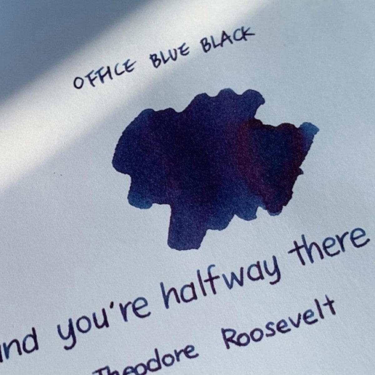 Colorverse Office Series Blue-Black Fountain Pen Ink – 30ml