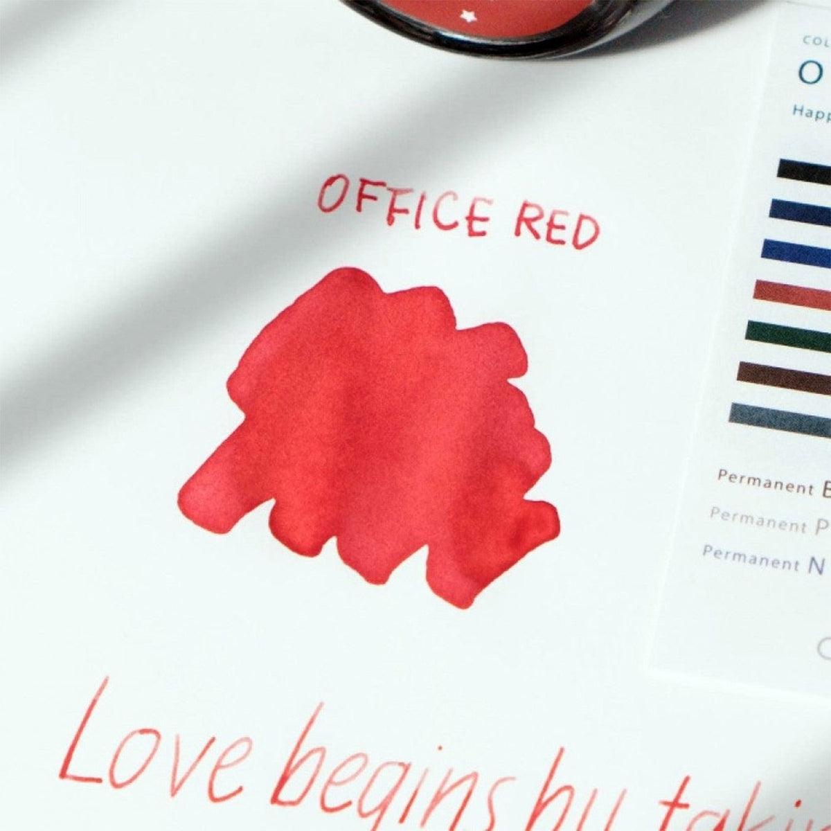 Colorverse Office Series Red Fountain Pen Ink – 30ml