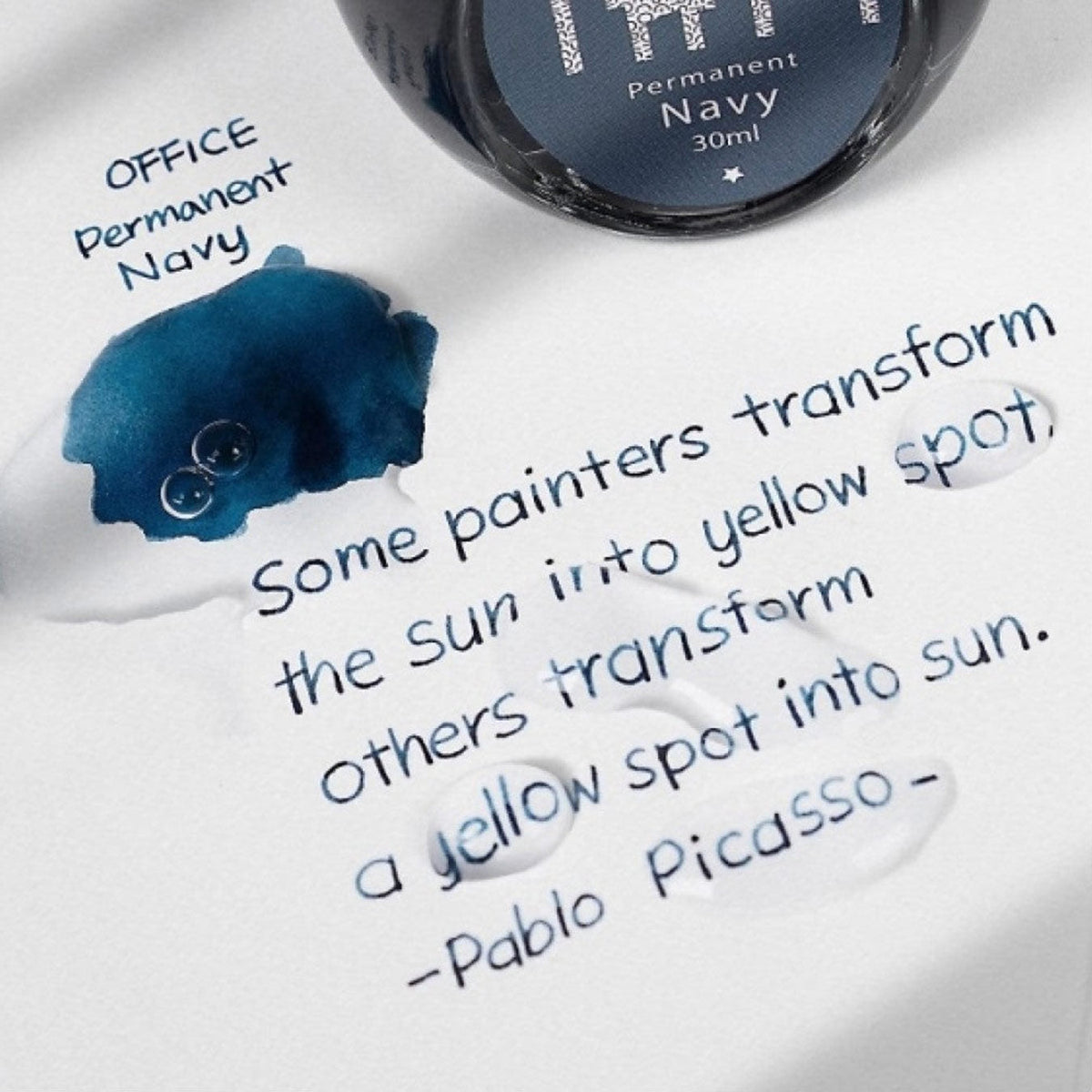Colorverse Office Series Permanent Navy Waterproof Fountain Pen Ink – 30ml