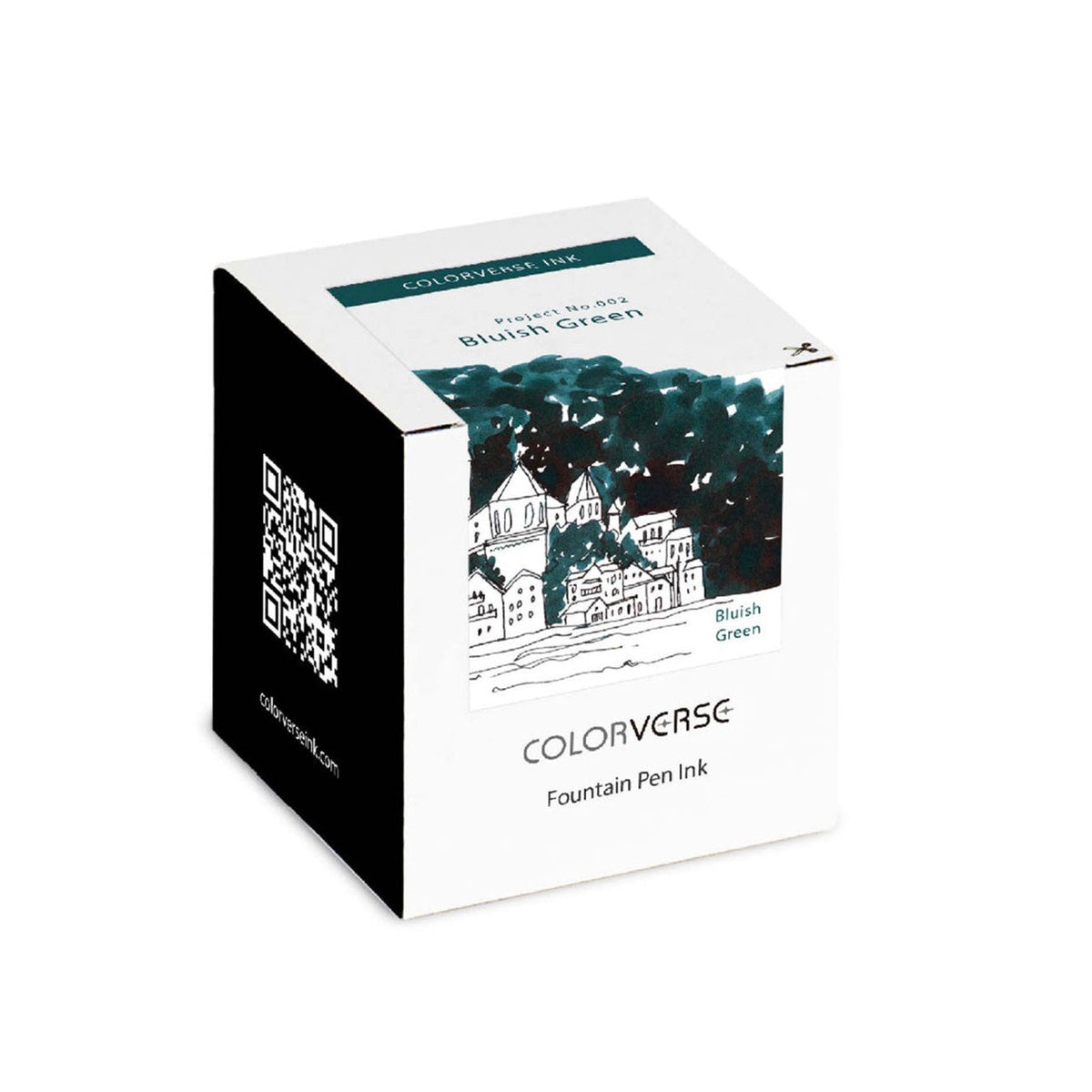 Colorverse Project Series Bluish Green Fountain Pen Ink – 65ml
