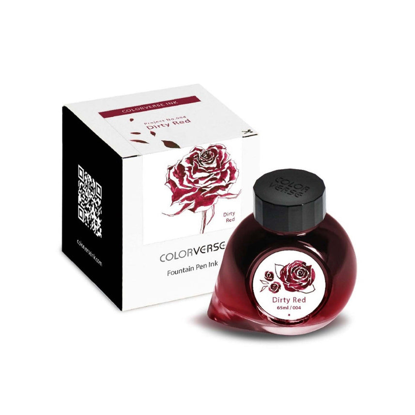 Colorverse Project Series Dirty Red Fountain Pen Ink – 65ml