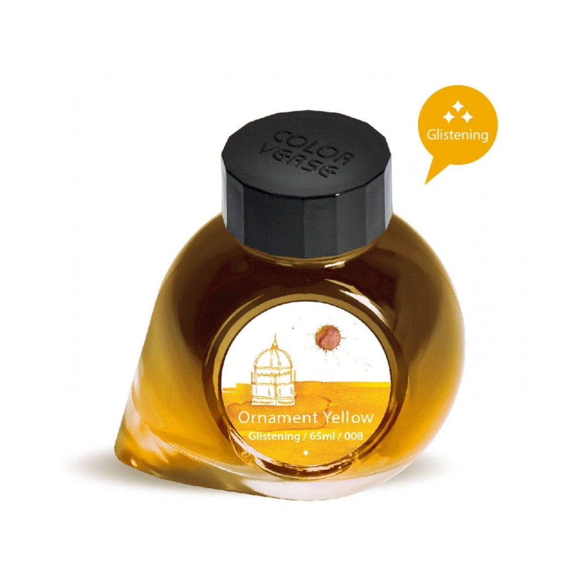 Colorverse Project Series Ornament Yellow Fountain Pen Ink – 65ml