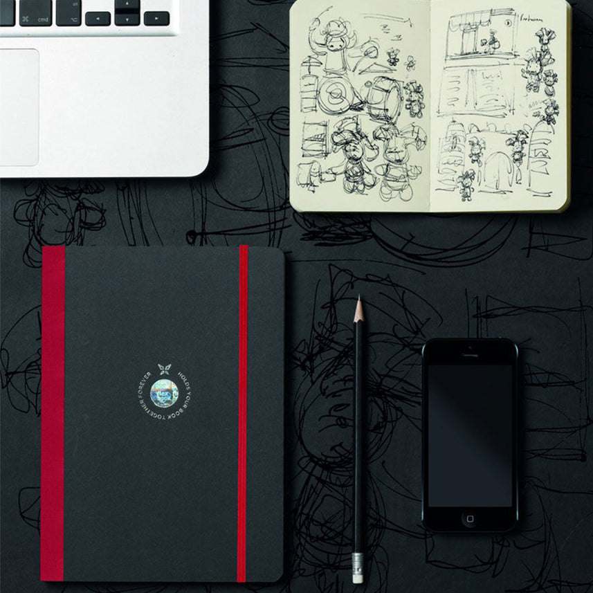 Flexbook | Plain | Large B5 Size Notebook | Red | Flex Global