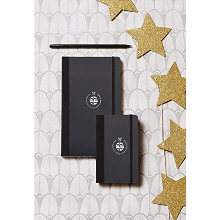 Flexbook | Open Date | Large B5 Size Planner | Black | Flex Global