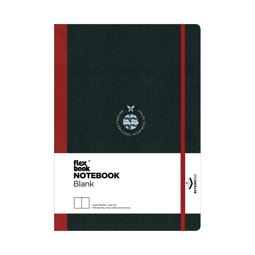Flexbook | Plain | Large B5 Size Notebook | Red | Flex Global