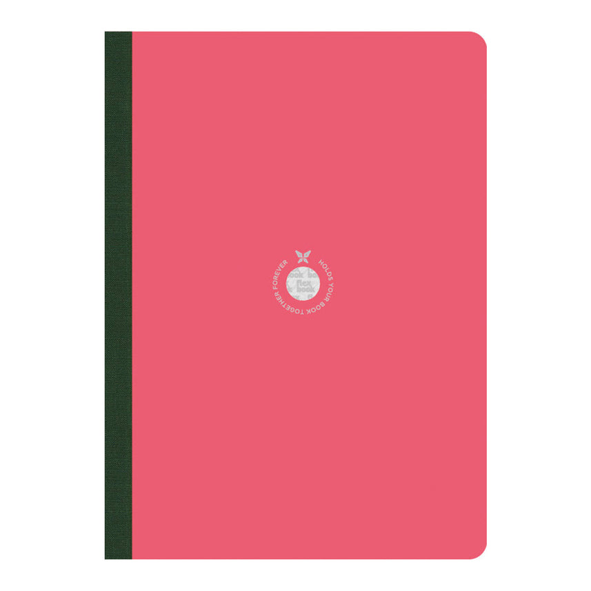 Flexbook | Ruled | Large A4 Size Notebook | Pink | Smartbook