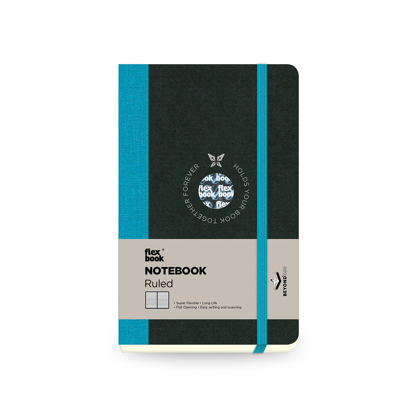 Flexbook | Ruled | Pocket A6 Size Notebook | Turquoise | Flex Global