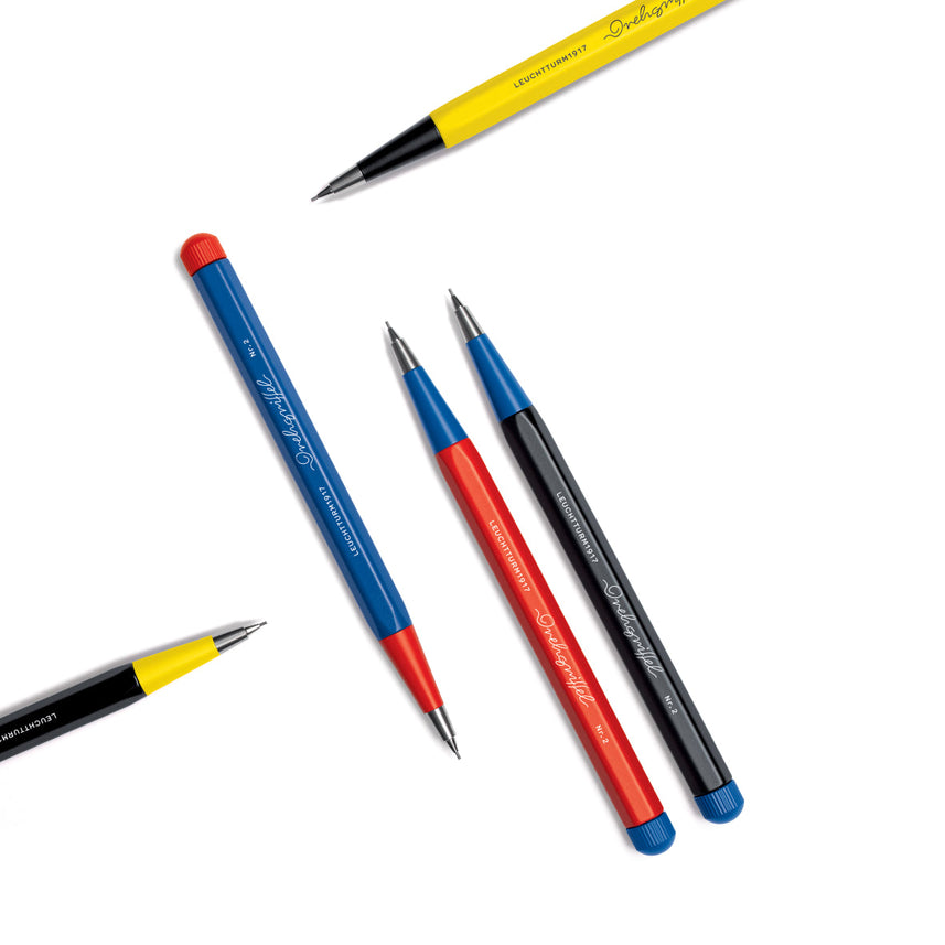 LEUCHTTURM1917 Drehgriffel Nr.2 Bauhaus Pencil - Royal Blue/Black