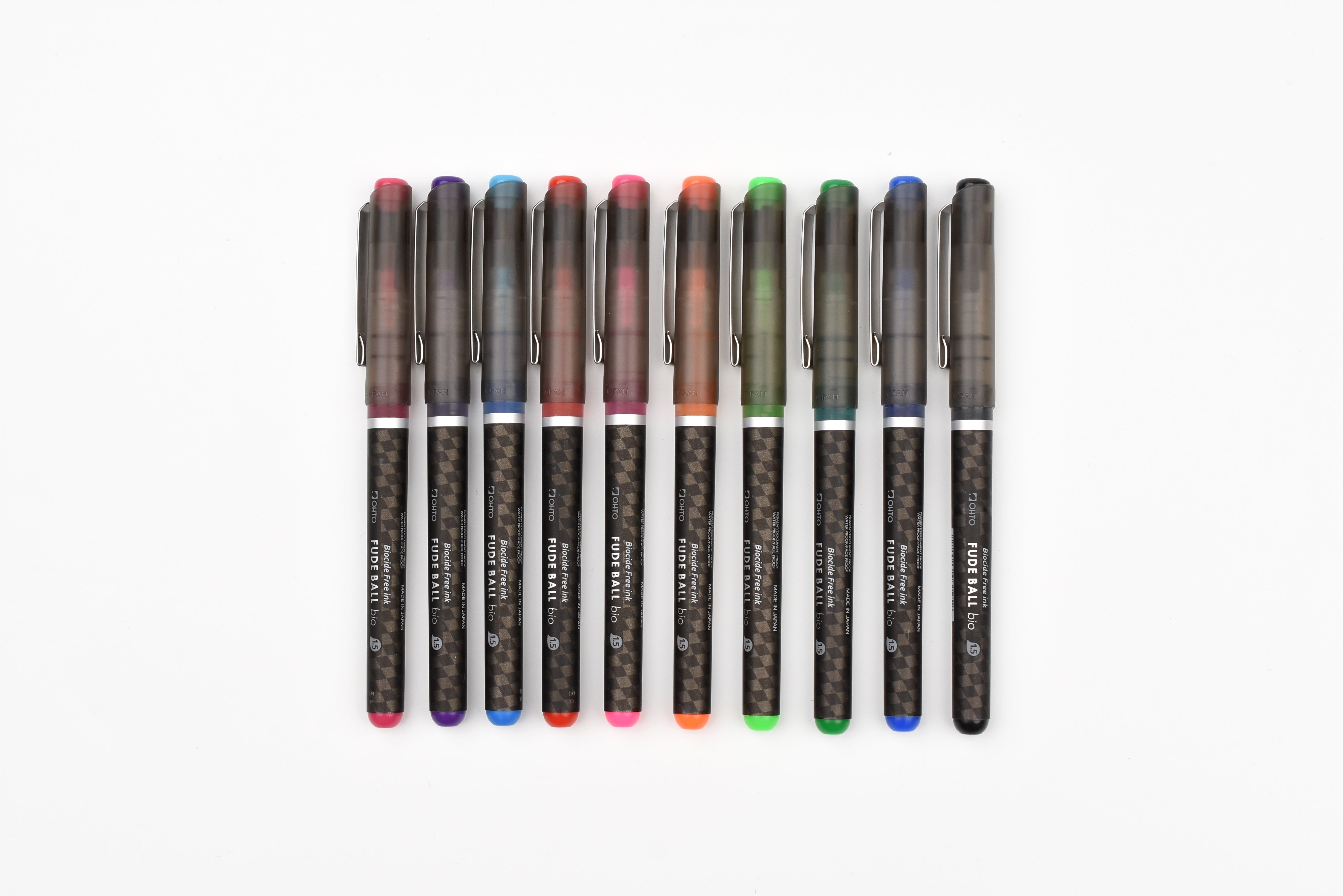 Ohto Fude Ball 1.5 mm Extra Bold Rollerball Pen