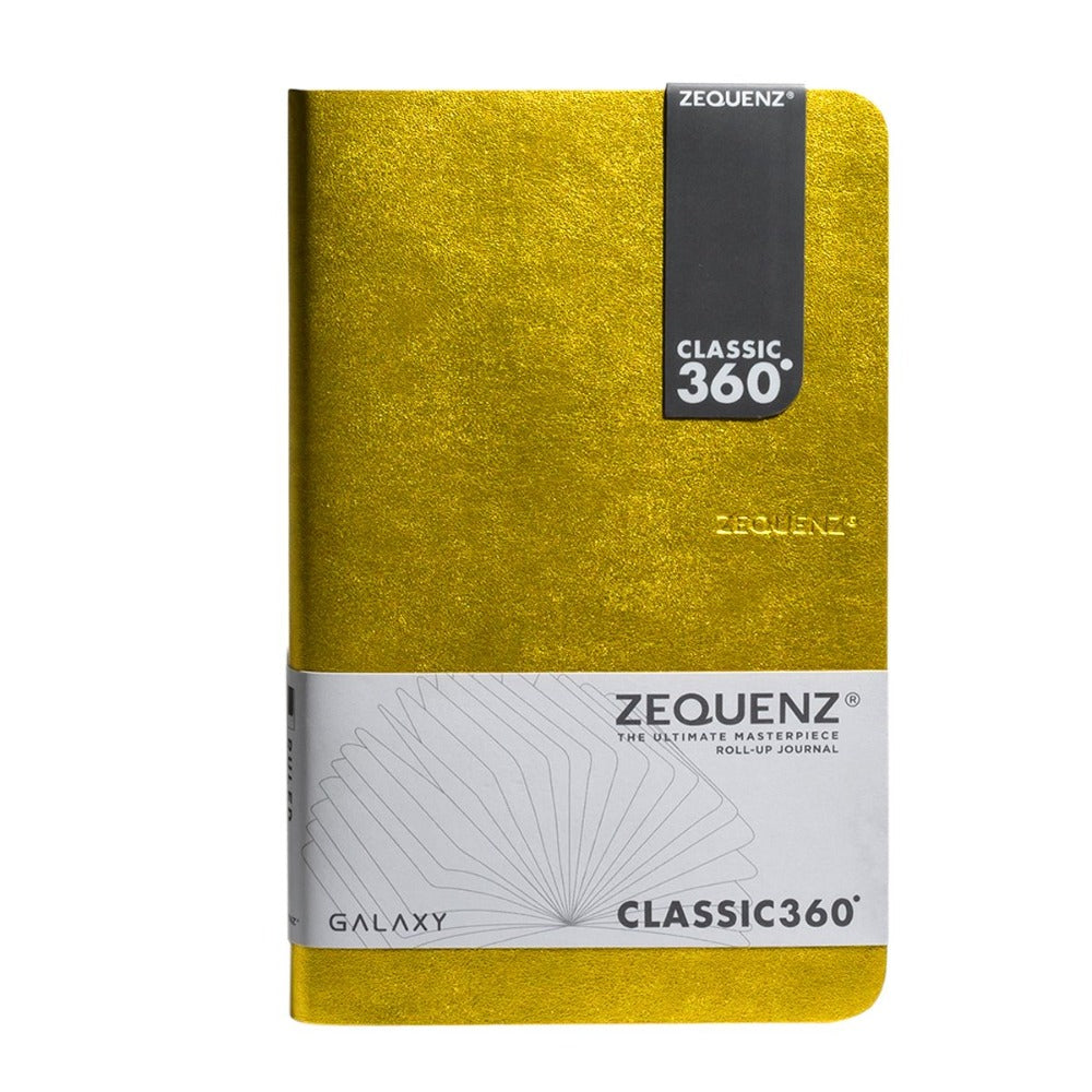 Zequenz | Galaxy | A5 Matte Gold | Ruled