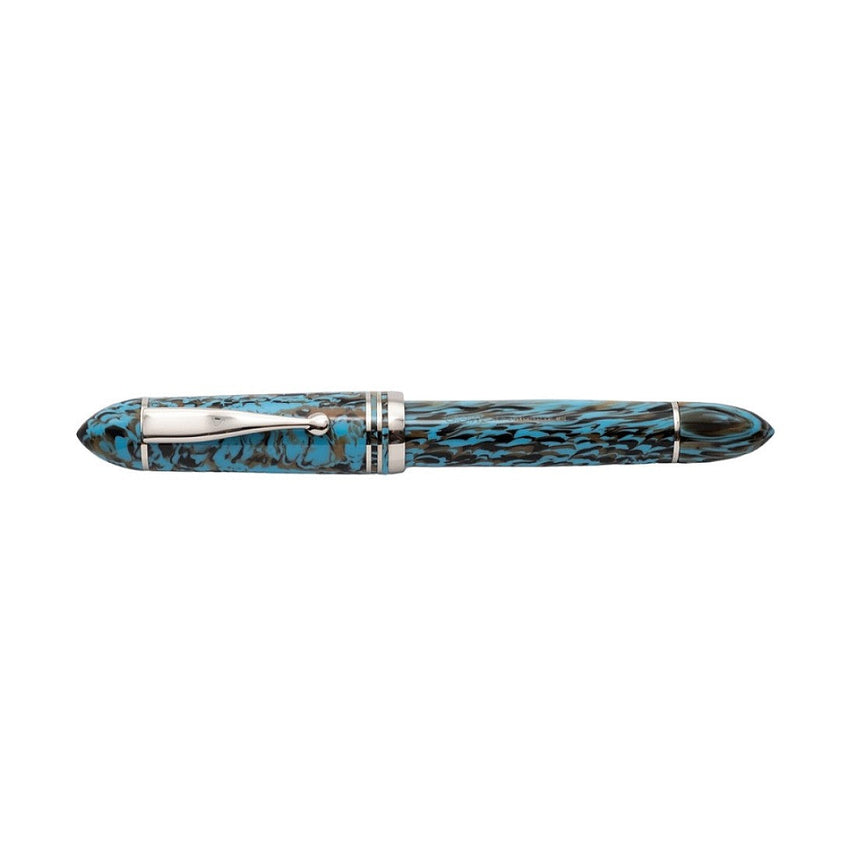 GIOIA Capodimonte Kawari Fountain Pen – Silver Trim