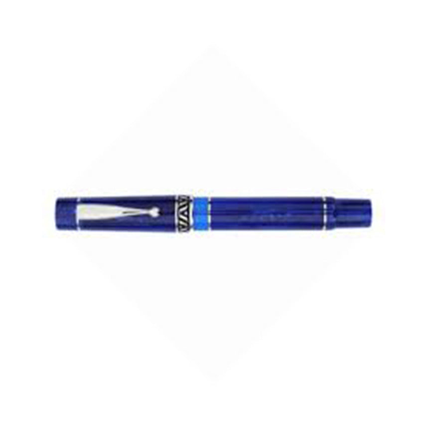 GIOIA Bellavista Mare Chiaro Blue Fountain Pen – Chrome Trim