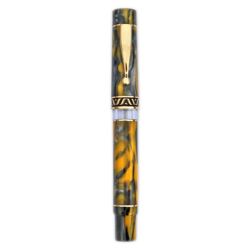 GIOIA Bellavista Pompei Fountain Pen – Gold Trim