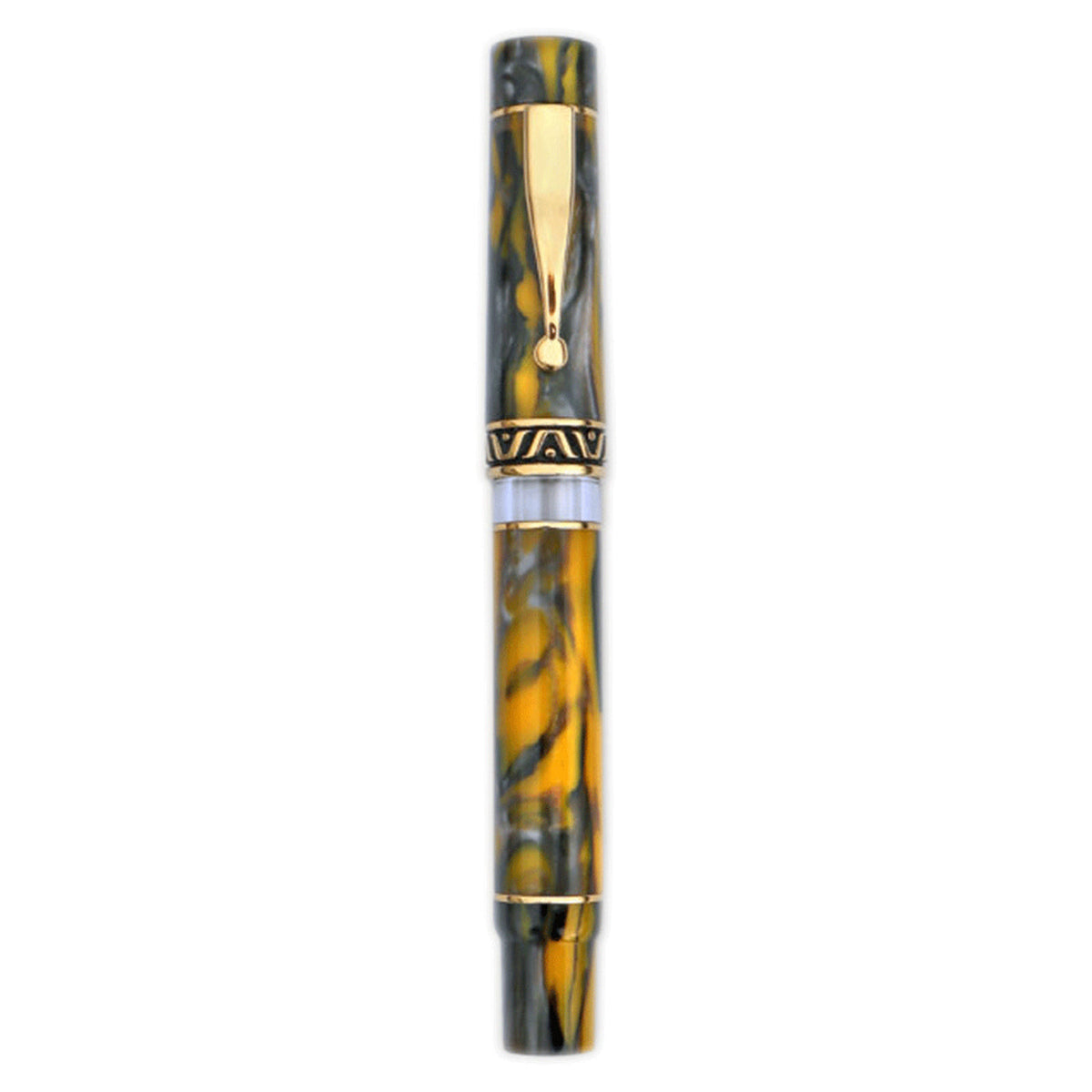 GIOIA Bellavista Pompei Fountain Pen – Gold Trim