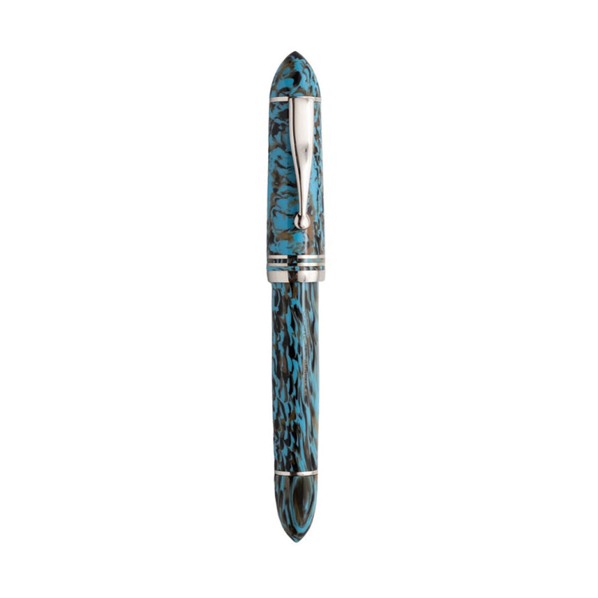 GIOIA Capodimonte Kawari Fountain Pen – Silver Trim
