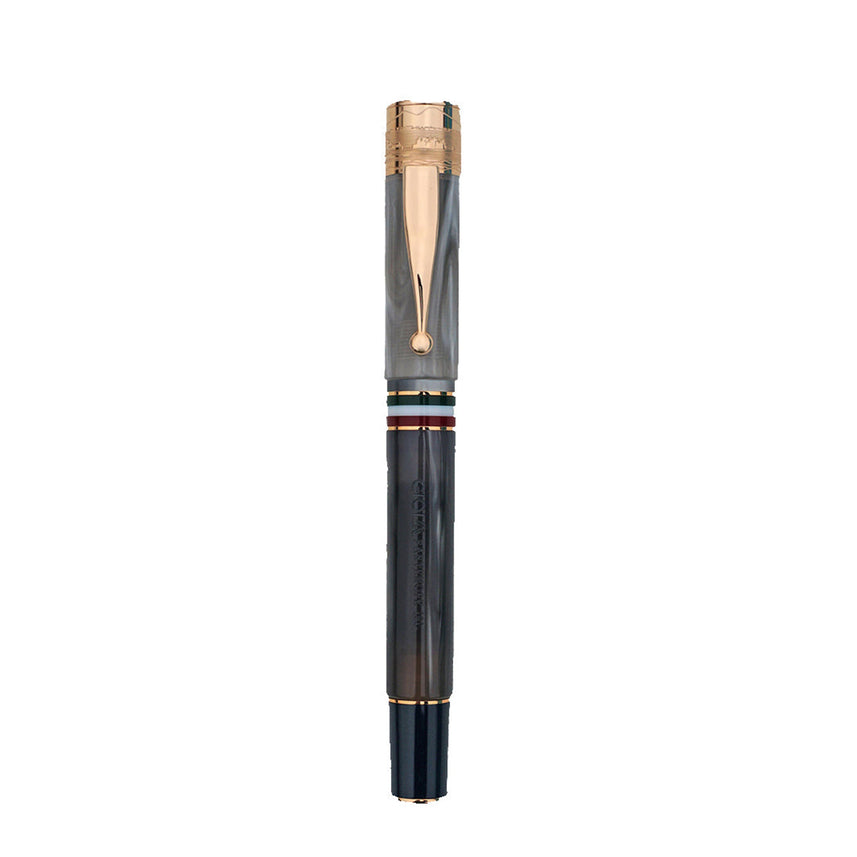 GIOIA Partenope Madreperla Pearl Fountain Pen and Rollerball – Rose Gold Trim
