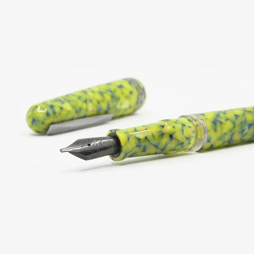 GIOIA Metis Colibri Black Fountain Pen – Black Trim
