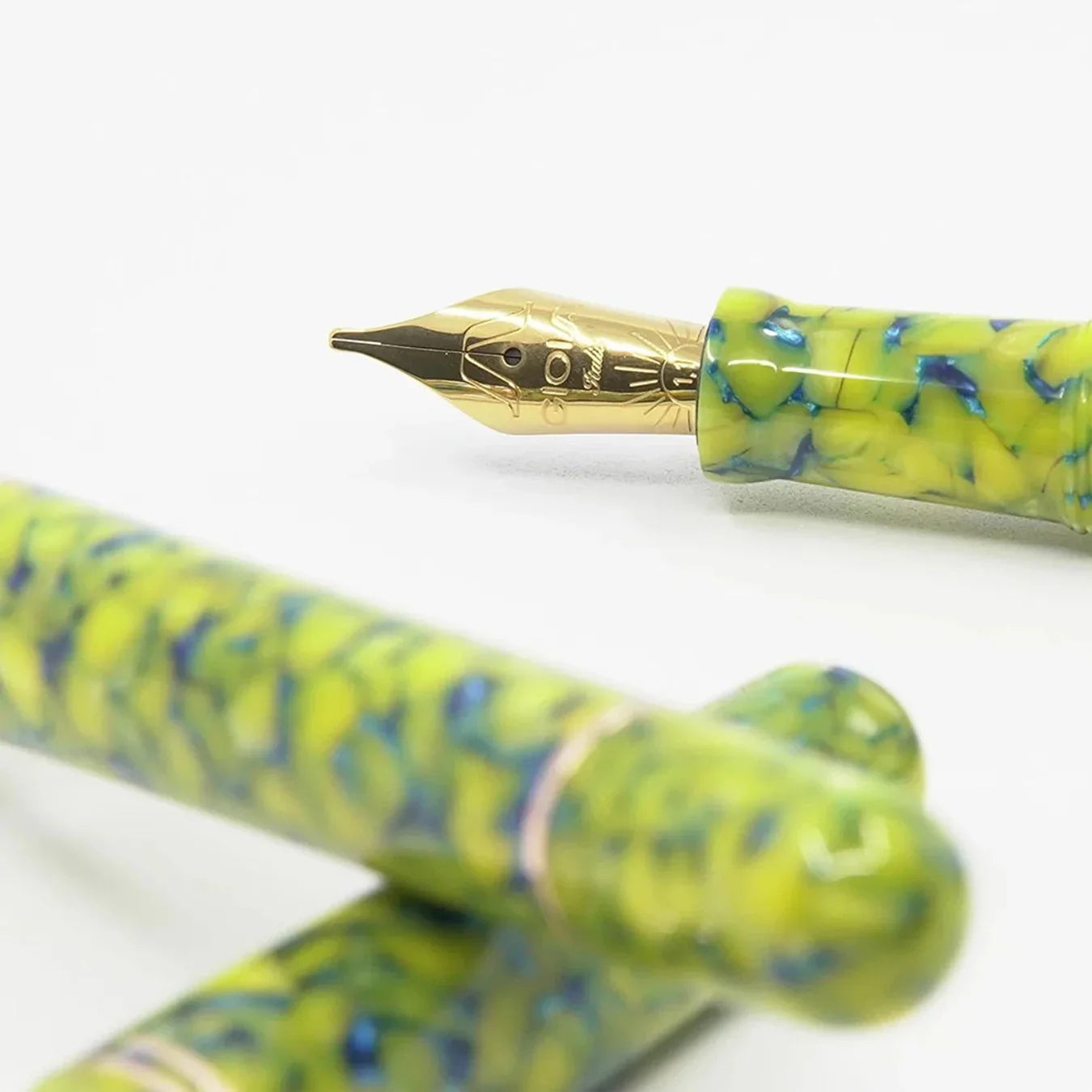 Gioia | Metis Fountain Pen | Colibri Gold Trim
