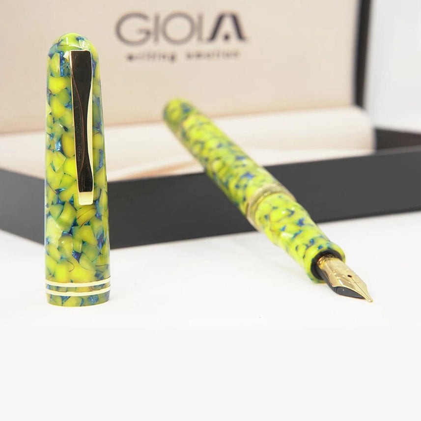 Gioia | Metis Fountain Pen | Colibri Gold | Medium Nib
