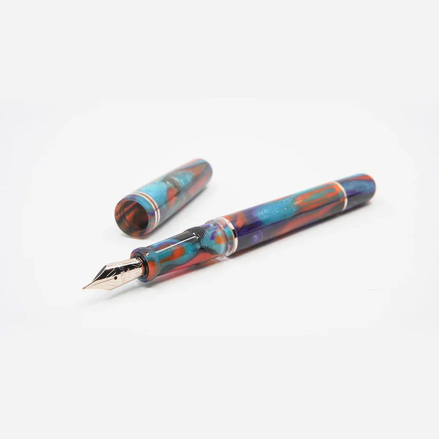 GIOIA Metis Iride Fountain Pen – Rose Gold Trim