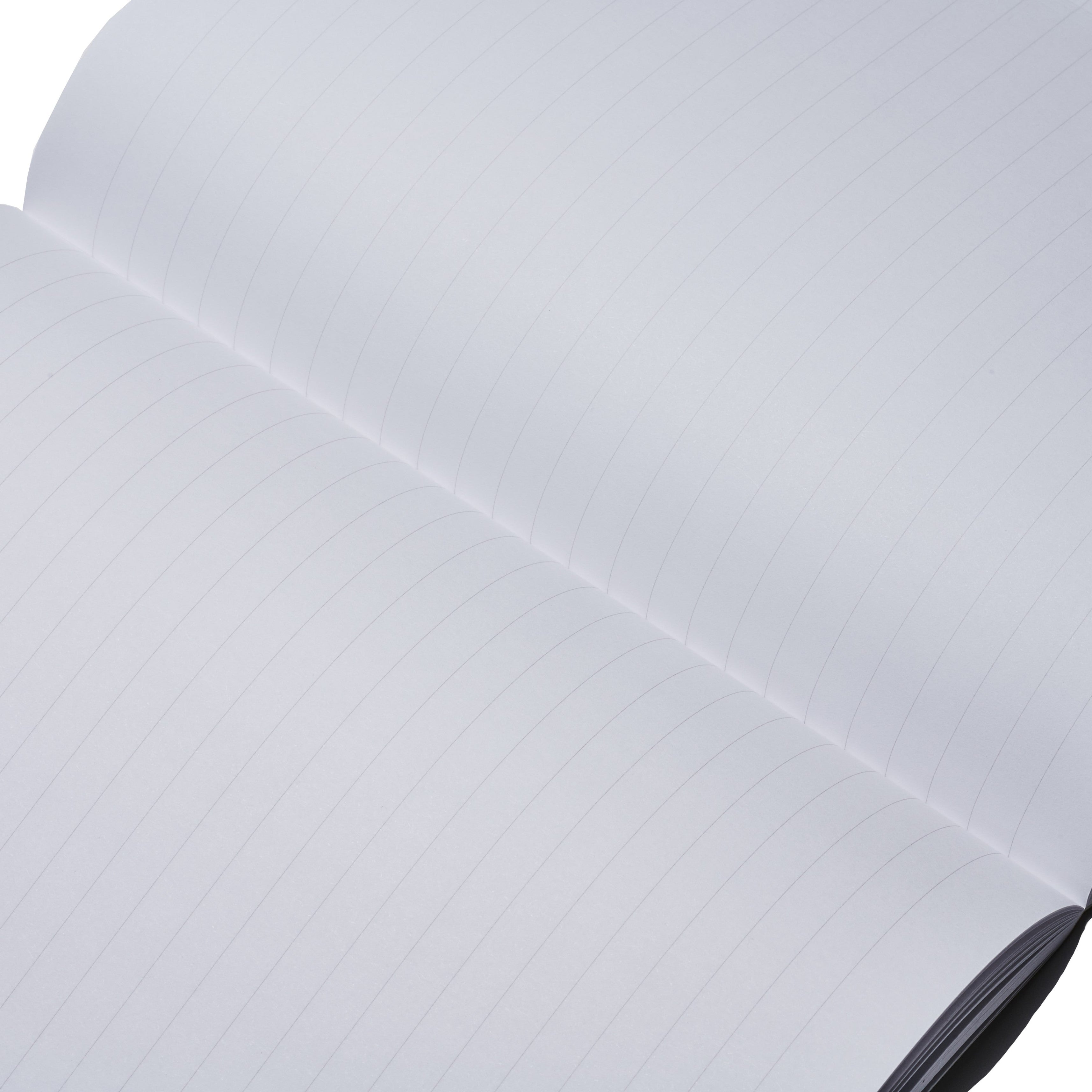 Zequenz Signature Classic A6 Ruled Notebook - Black
