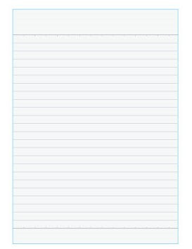 Tsubame Note | Notebook | Line Ruled | A5 | 7mm