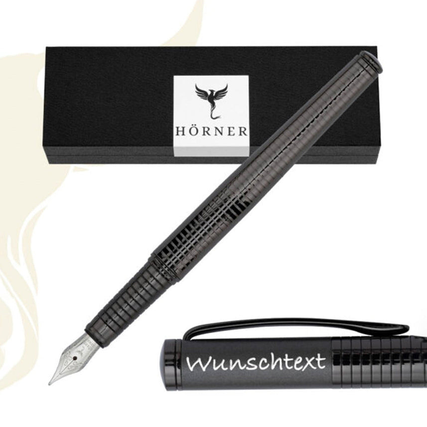Horner | Fortress | Fountain Pen | Gunmetal