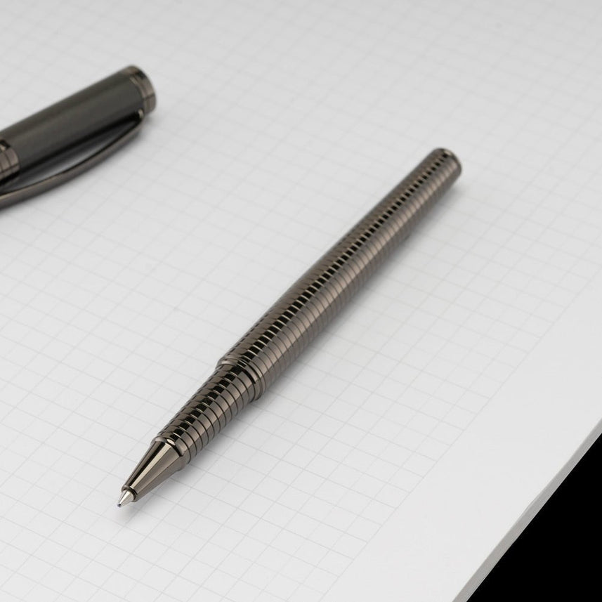 Horner | Fortress | Rollerball Pen | Gunmetal - penpencilink